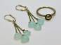 JAI John Hardy & Artisan 925 Hammered Dome Chain Textured Ring & Blue Chalcedony Tassel Drop Earrings 5.7g image number 1
