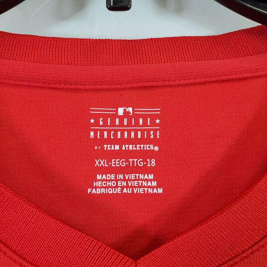 Genuine Merchandise Men's Red Jersey SZ XXL image number 3