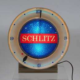Vintage Schlitz Lighted Beer Sign Clock