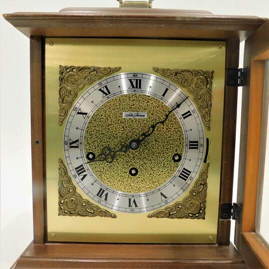 Seth Thomas Westminster Chime 2 Jewel A403-001 Mantel Clock With Key image number 2