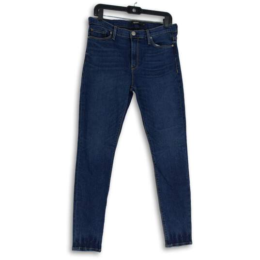Hudson Los Angeles Womens Blue Denim Medium Wash Skinny Leg Jeans Size 30 image number 1