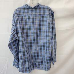 Michael Kors Plaid Long Sleeve Shirt Size L alternative image