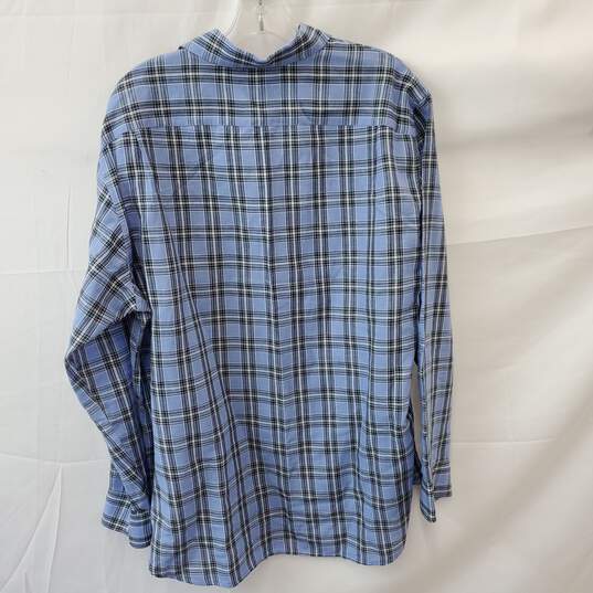 Michael Kors Plaid Long Sleeve Shirt Size L image number 2