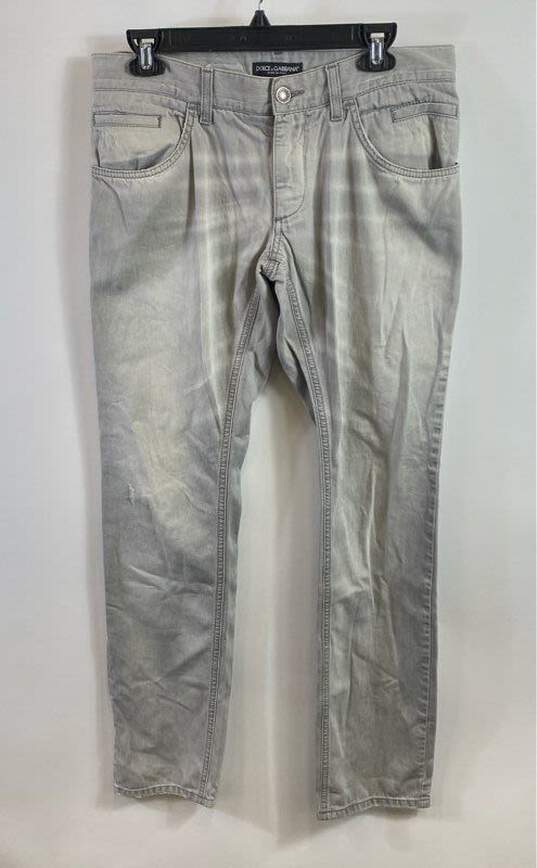 Dolce & Gabbana Gray Jeans - Size 46 image number 1