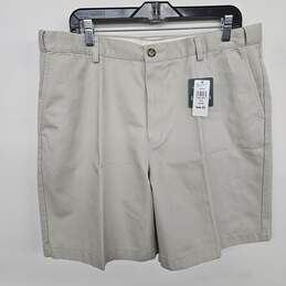 L.L. Bean Khaki Chino Shorts