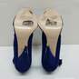 AUTHENTICATED WMNS MIU MIU SUEDE ANKLE STRAP STILLETO SIZE 38.5 image number 6