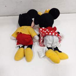 Vintage Disney Mickey Mouse & Minnie Stuffed Plush alternative image