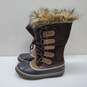 Sorel Joan of Arctic Winter Snow Boots Womens Size 8 Brown Leather Waterproof image number 2