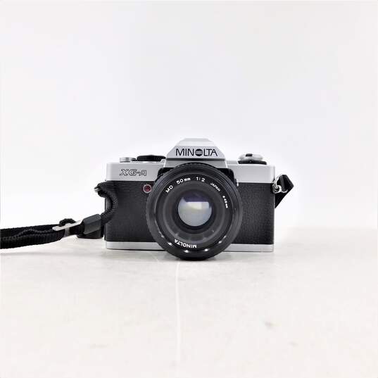Minolta XG-A 35mm SLR Film Camera w/ 50mm Lens image number 3