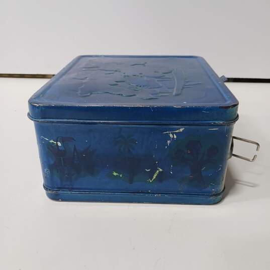 Vintage Disney Metal Lunch Box And Thermos image number 6
