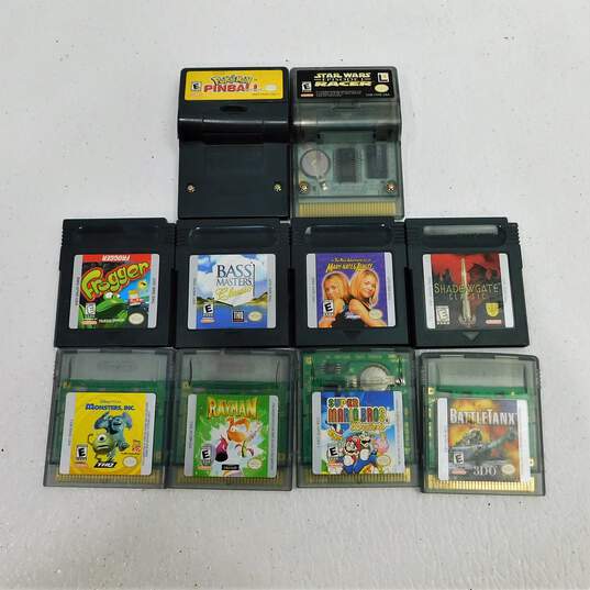 10ct Nintendo Game Boy Color Lot image number 1