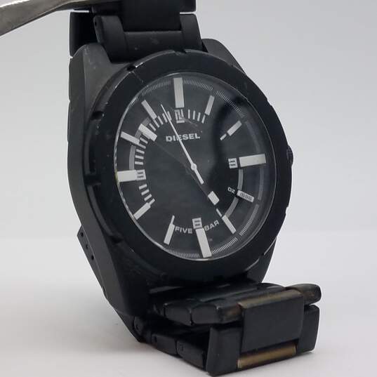 Diesel DZ1596 44mm Black Dial Analog Watch 159g image number 3