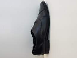 Salvatore Ferragamo Black Cap Toe Oxford Dress Shoe Size 10 Authenticated