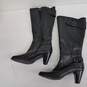 Clarks Black Riding Boots Size 8 image number 2