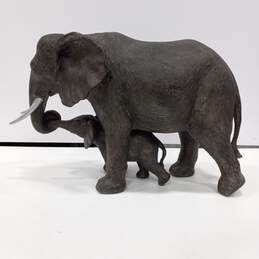 Mother Elephant Polystone Sculpture alternative image