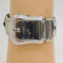 Fendi Swiss Made Orologi 2 Jewels Sapphire Crystal Silver Tone Watch 62.2g alternative image