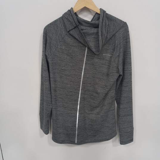 Spyder Women's Gray/Black Cowl Neck Sweatshirt Size L image number 2