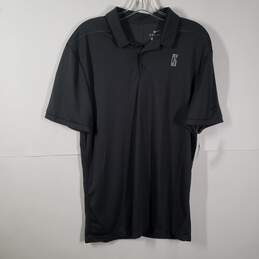 Mens Dri Fit Short Sleeve Collared Golf Polo Shirt Size Medium