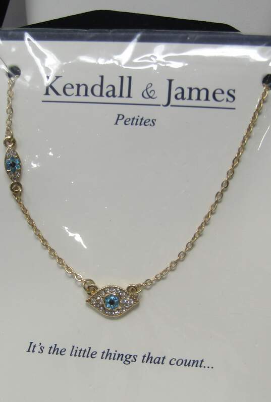 Kendall & James Fashion Eye Necklace image number 3