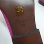 Maurice by JC Studio Suede Tasseled Loafers Men's 11.5 in Pink image number 7