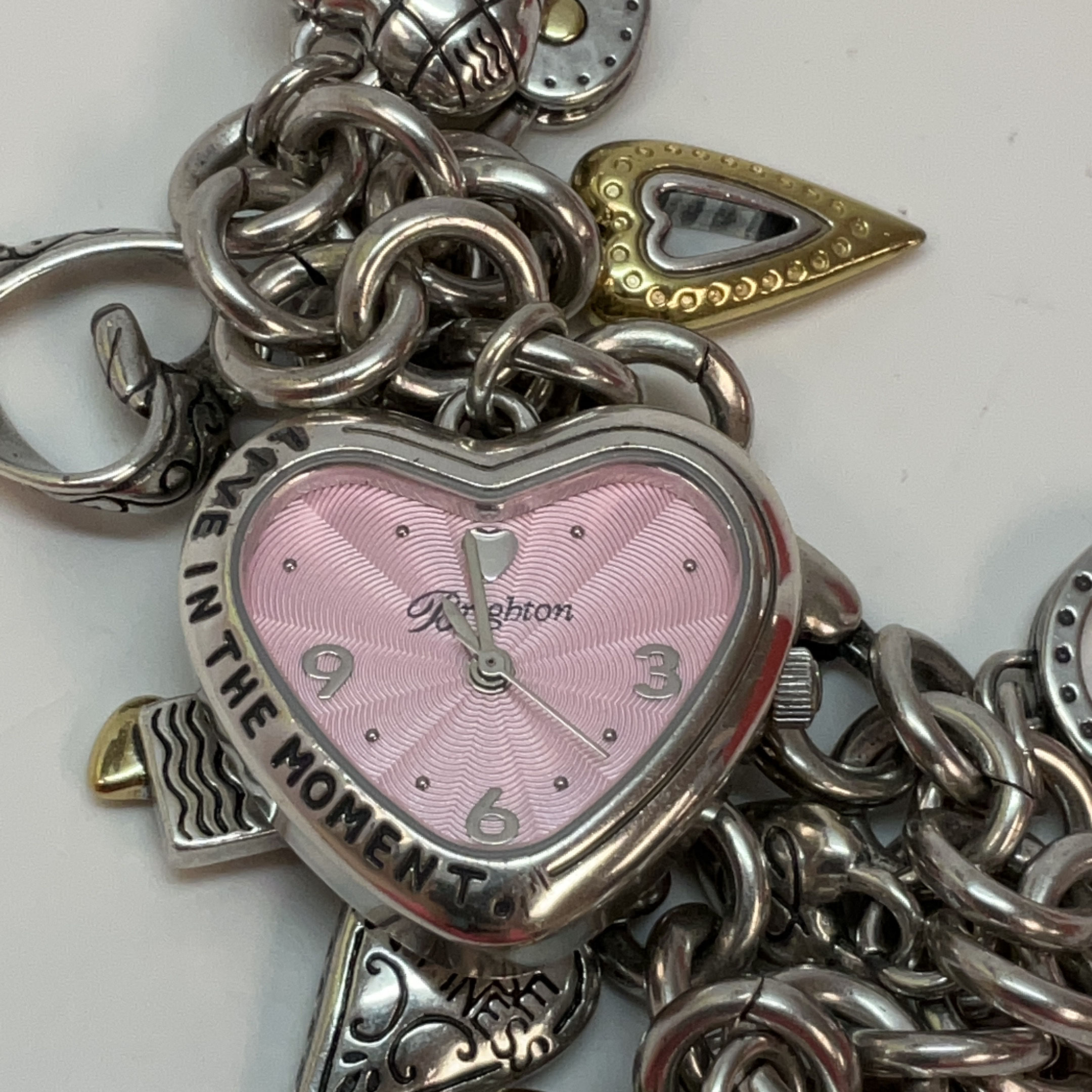 Charm Bracelet Watch With A Dress Watch Too | eBay