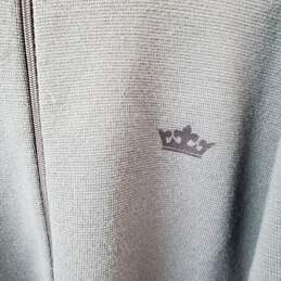 DNM Industria Men's Gray Full Zip Sweater Size XL alternative image
