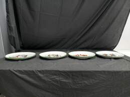 Peruvian Hand Painted Plates Collection of 4 alternative image