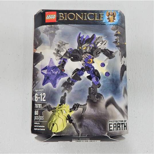 Sealed Lego Bionicle 70781 Protector Of Earth Building Toy Set image number 1