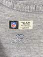 NFL Team Apparel Blue Denver Broncos V Neck Shirt - Size Small image number 3