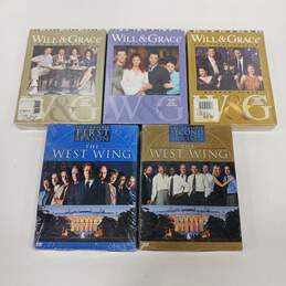 Will & Grace Season 1/5 & 8 & The West Wing 1&2 Season DVD Bundle alternative image