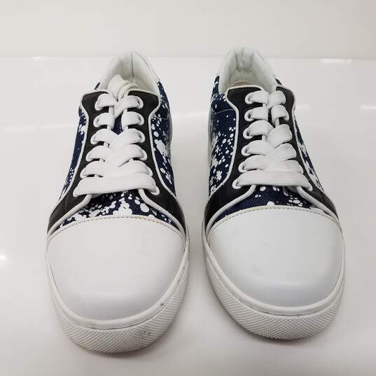 Christian Louboutin 'Viera Orlato' Navy Sneakers Women's Size 6 image number 3