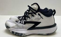 Nike Air Jordan Zion 1 TB White, Black Sneakers DC4208-100 Size 10