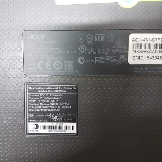 Acer Aspire One Cloudbook 14in Laptop Intel Celeron N3050 CPU 2GB RAM 32GB SSD image number 7