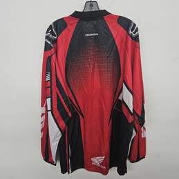 Fox Honda Red Long Sleeve Motocross Shirt alternative image