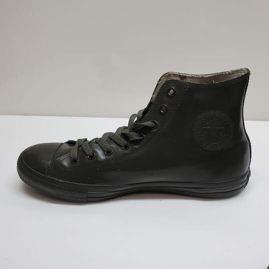 Converse Chuck Taylor All Star Rubber Coated High Tops Army Green 11M/13W image number 2