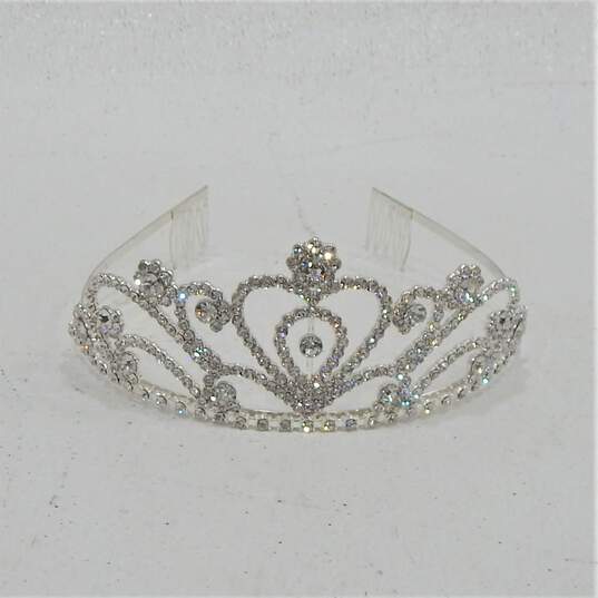 Women's Special Occasion Formal Bridal Hair Accessories & Belts Tiaras Rhinestone Clips Combs image number 3