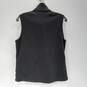 Women's Black Columbia Fleece Zip Vest (Size S) image number 2