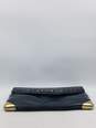 Authentic Christian Dior Navy Convertible Clutch image number 3