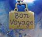 Silpada 925 Retired Charm Bracelet w/ Bon Voyage Charm image number 4