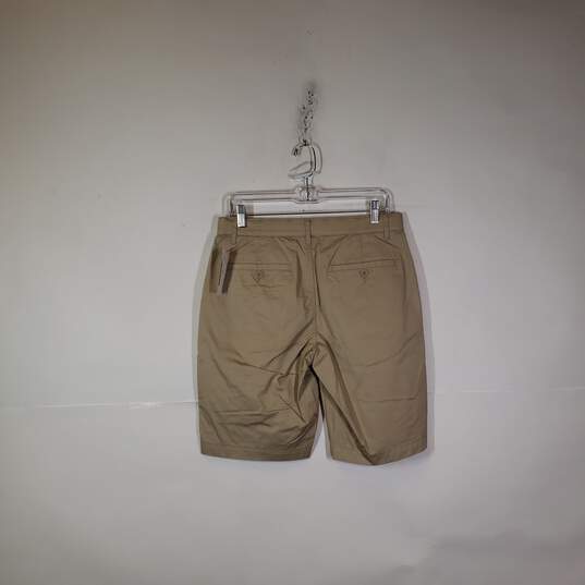 NWT Mens Flat Front Slash Pockets Bermuda Shorts Size Medium image number 2
