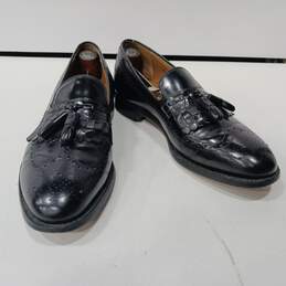 Johnson & Murphy Men's Black Leather Loafers Size 9.5