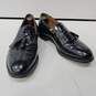 Johnson & Murphy Men's Black Leather Loafers Size 9.5 image number 1