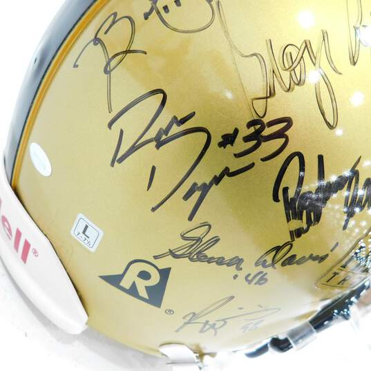 20x Heisman Trophy Winners Signed Full Size Riddell Helmet w/ COA image number 12
