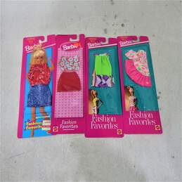 Lot Of 4 Barbie Fashion Favorites  Outfits