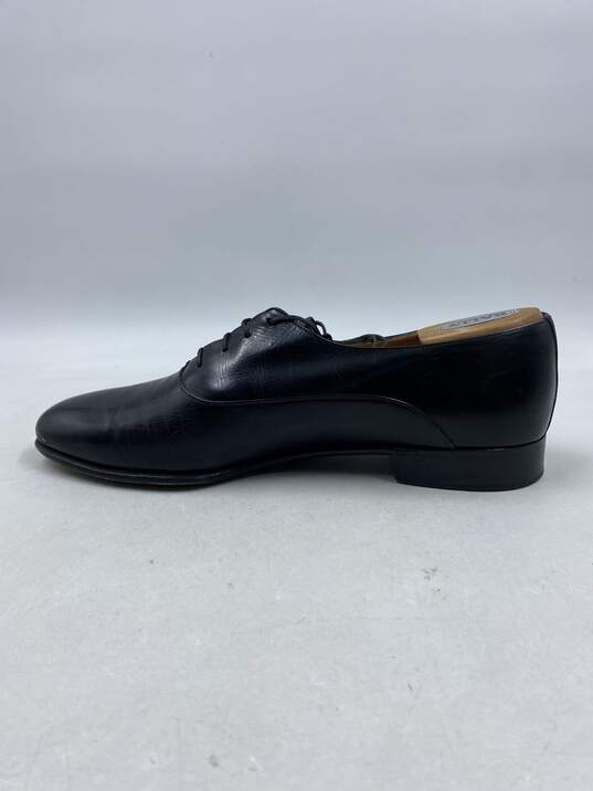 Authentic Salvatore Ferragamo Black Dress Shoe Men 8 image number 2