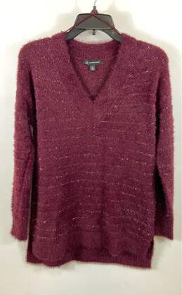 International Concepts Red Long Sleeve Sweater- Size X Small NWT