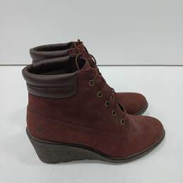Timberland Red Women's Boots Size 9 alternative image