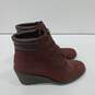 Timberland Red Women's Boots Size 9 image number 2