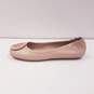 Tory Burch Leather Caroline Ballet Flats Pink 5 image number 1