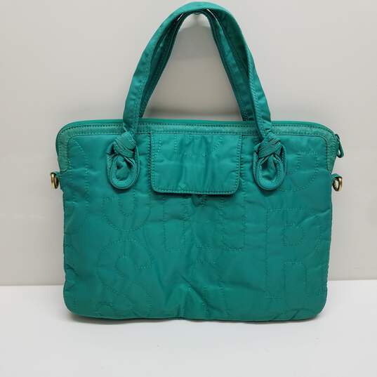 AUTHENTICATED MARC BY MARC JACOBS PADDED CROSSBODY LAPTOP BAG image number 4